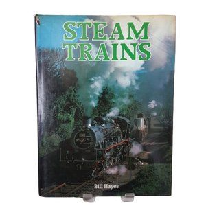 Book Steam Trains by Bill Hayes Galahad Books Travel History Railroad Railway